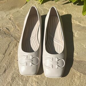 Salvatore Ferragamo Gancini Ballet Flats